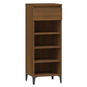 vidaXL Stalak za cipele boja hrasta 40x36x105 cm konstruirano drvo