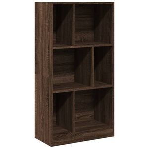 vidaXL Regal za knjige boja hrasta 57x28,5x107,5 cm konstruirano drvo