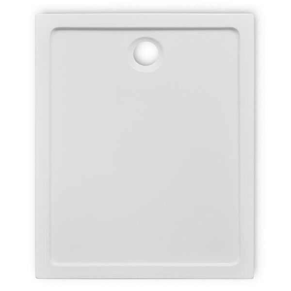 vidaXL Pravokutna ABS tu&scaron;-kada 80 x 100 cm