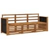 vidaXL Setovi sofa 3 pcs Čvrsto drvo akacije