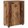 vidaXL Kupaonski ormar s pohranom s vratima Staro drvo 60 x 35 x 80 cm