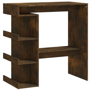 vidaXL Barski stol sa stalkom boja hrasta 100 x 50 x 101,5 cm drveni