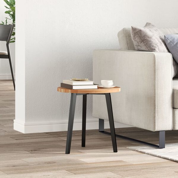 vidaXL Okrugla stolna ploča Ø 40 x 2 cm od masivnog bagremovog drva