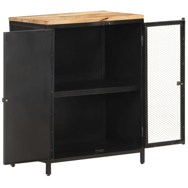 vidaXL Komoda od masivnog grubog drva manga 60 x 35 x 78 cm