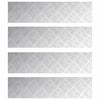 vidaXL Stepenica 4 kom. 80 x 20 cm Srebrno Aluminij Pravokutni