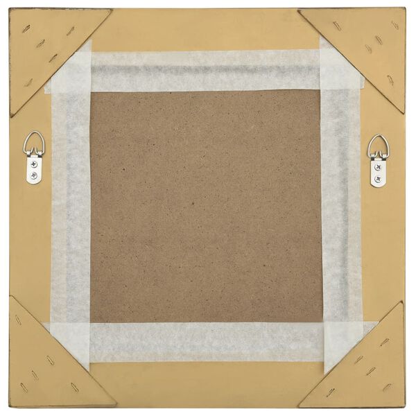 vidaXL Zidno ogledalo u baroknom stilu 40 x 40 cm zlatno
