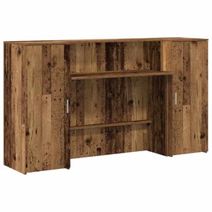 vidaXL Recepcijski stol 180x50x103,5 cm od konstruiranog drva