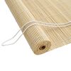vidaXL Rolo zavjesa Prirodna 160 x 220 cm Bambus