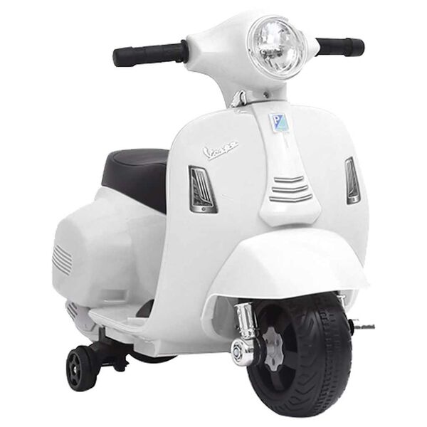 vidaXL Električni motocikl igračka Vespa GTS300 bijela