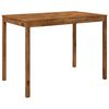 vidaXL Stol za bar u vrtu Prirodna 147 x 88,5 x 105 cm