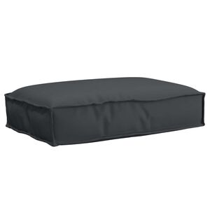 vidaXL Jastuk Crna 60 x 40 x 8 cm Oxford tkanina