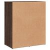 vidaXL Komoda smeđi hrast 60 x 31 x 70 cm od konstruiranog drva
