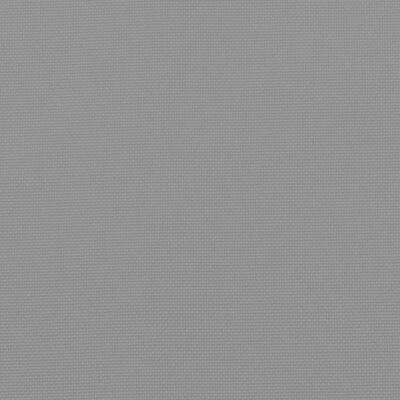 vidaXL Jastuk za palete sivi 120 x 40 x 12 cm od tkanine