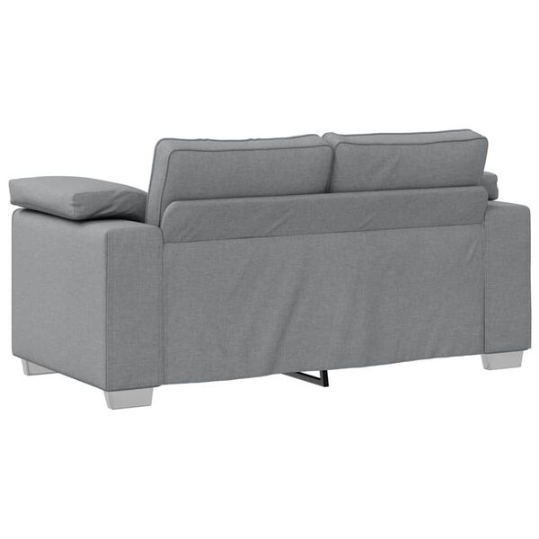vidaXL Sofa Svijetlo siva 160 x 80 x 82 cm tkanina