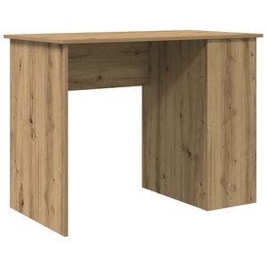 vidaXL Stol Artisan hrast 100x55x75 cm konstruirano drvo