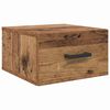 vidaXL Noćni ormar Staro drvo 35 x 35 x 20 cm Konstruirano drvo