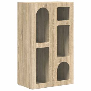 vidaXL Kreveta Sonoma hrast 59 x 35 x 100,5 cm Konstruirano drvo