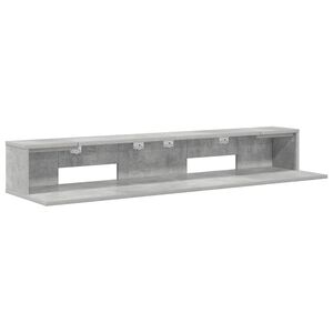 vidaXL Studio radni stol Betonska siva 152 x 36 x 19,5 cm