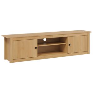 vidaXL Stalak za televizor HILL 158 x 40 x 39.5 cm Medeno smeđa