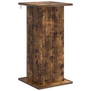 vidaXL Stalak za biljke Dimljeni hrast 30,5 x 30 x 60,5 cm