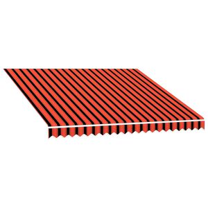 vidaXL Zamjensko platno za tendu Crna 350 x 250 cm Poliester