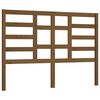vidaXL Uzglavlje za krevet boja meda 146 x 4 x 104 cm masivna borovina