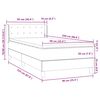 vidaXL Box spring krevet s madracem ružičasti 90x220 cm bar&scaron;unasti