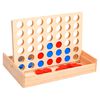 vidaXL Igra 4 u nizu 24 x 15 x 4 cm od masivnog drva