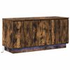 vidaXL TV ormar 100 x 38 x 49 cm Dimljeni hrast Konstruirano drvo
