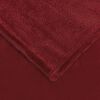 vidaXL Pokrivači za bacanje 6 pcs Bordeaux Crvena 130 x 150 cm Runo