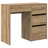 vidaXL Stol Umjetnički hrast Konstruirano drvo 90 x 37.5 x 75 cm
