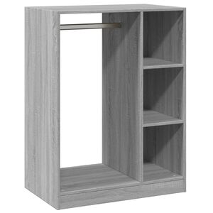 vidaXL Ormar siva boja hrasta 77x48x102 cm od konstruiranog drva