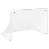 vidaXL Nogometni gol Bijeli 122x81x81 cm Čelik