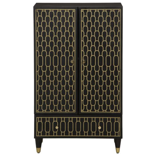 vidaXL Visoka komoda 60 x 33 x 100 cm od masivnog drva manga