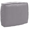 vidaXL Jastuk Siva 50 x 40 x 12 cm Oxford tkanina