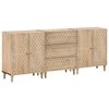 vidaXL Bočni ormarići 3 kom 60 x 33 x 75 cm od masivnog drva manga