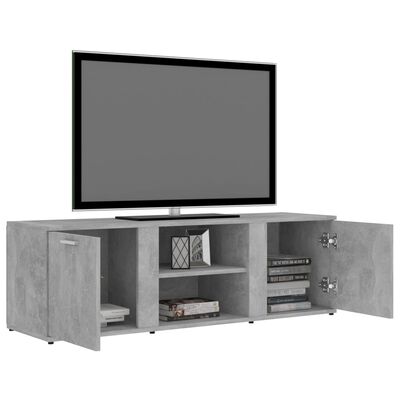 vidaXL TV ormarić siva boja betona 120 x 34 x 37 cm od iverice
