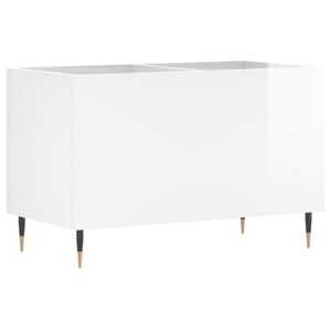 vidaXL Ormarić za ploče sjajni bijeli 74,5x38x48 cm konstruirano drvo