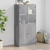 vidaXL Visoka komoda s vratima 68x37x142 cm konstruirano drvo