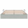 vidaXL Krevet s od storage Svijetlo siva 140 x 190 cm Bar&scaron;un