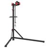 vidaXL Stalak za popravak bicikla sklopivi 92 - 152 cm crveni čelični