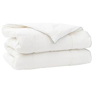 vidaXL Poplun 140x200 cm Zima 450 GSM Australska vuna Bijela