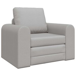 vidaXL Krevet na razvlačenje Oblačnosiva 98 x 71 x 83 cm tkanina