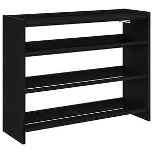 vidaXL Stalak za cipele crni 80x25x62 cm od konstruiranog drva