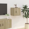 vidaXL Zidni TV ormarić boja hrasta sonome 40 x 34,5 x 40 cm
