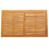 vidaXL Gornji dio stola Prirodna nafta 120 x 70 x 2 cm