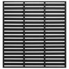vidaXL Panel za ogradu WPC 180 x 180 cm crni