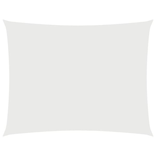 vidaXL Jedro protiv sunca od tkanine Oxford pravokutno 2x3,5 m bijelo