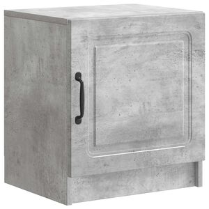 vidaXL Noćni ormar Betonska siva 43 x 34,5 x 47 cm Konstruirano drvo