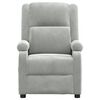 vidaXL Električni naslonjač svjetlosivi bar&scaron;unasti